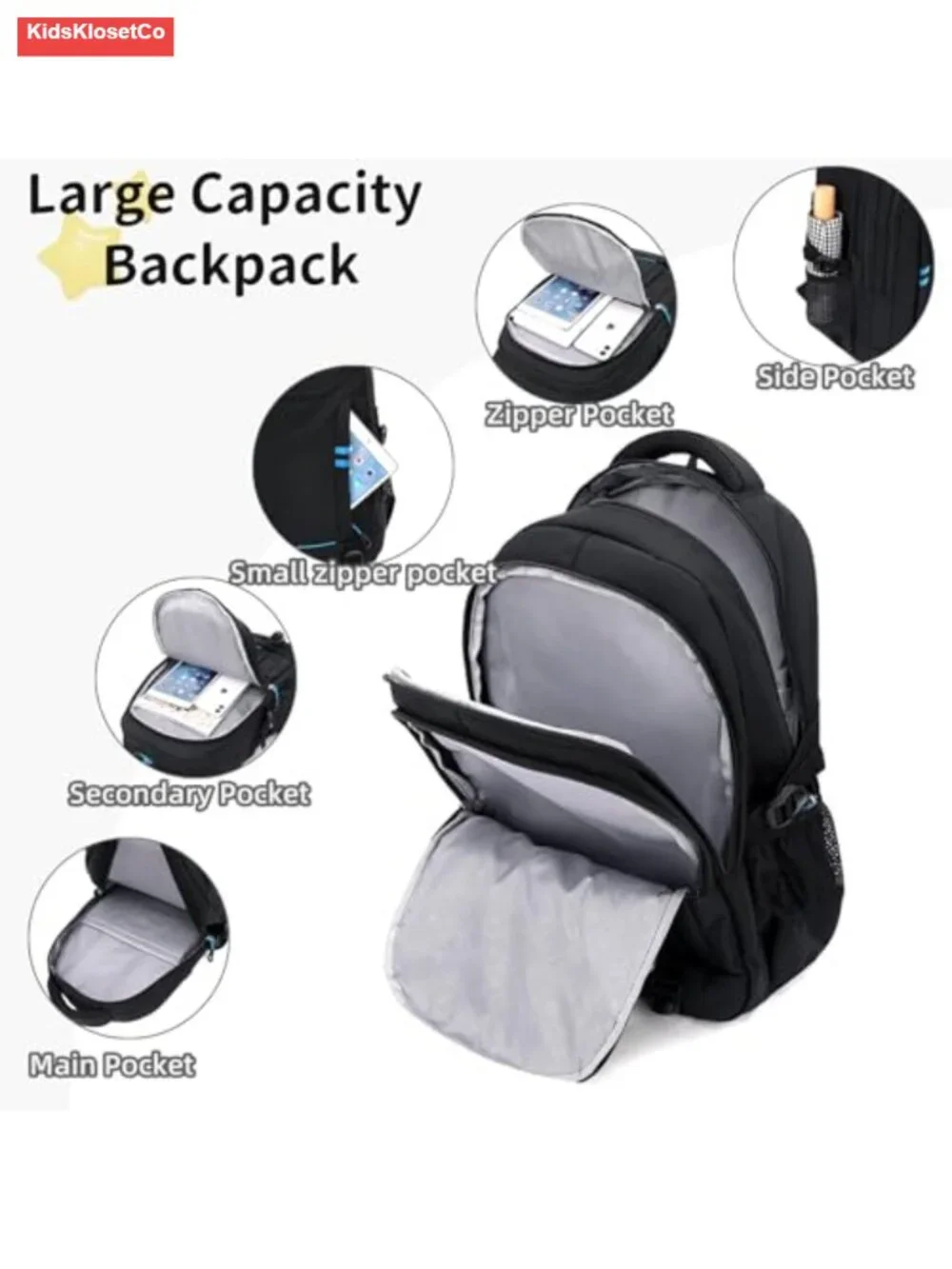Rolling Backpack Boys Elementary School Travel Trolley with Wheels